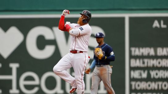 BSJ Game Report: Red Sox 8, Rays 5 - Sox rally for 6 runs in the sixth inning to take series opener  taken at Fenway Park  (Red Sox)